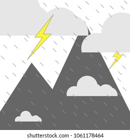 strom minimal vector illustration