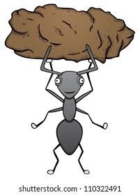 Strong ant, with symbolic strength