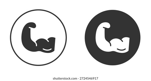 Starke Arm-Ikone Clipart Vektordesigns für grafische Projekte
