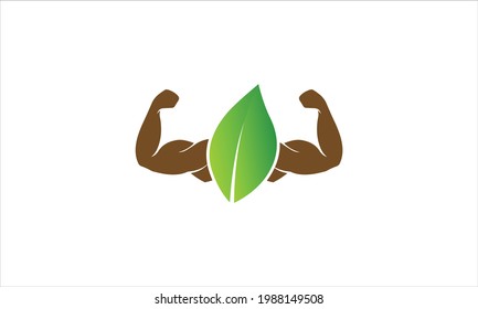 584 Muscle leaf logo Images, Stock Photos & Vectors | Shutterstock
