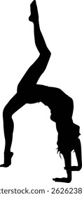 atletas fortes fazendo ginástica. Excelente para projetos relacionados a ginástica, promoções de ginástica ou ícones de esportes