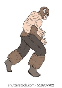 strong barbarian illustration