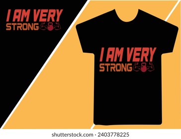 i am strong because i exercise 