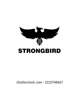 Strong Bird logo symbols animal vintages