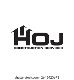 Strong and bold construction company logo design representing durability, expertise, and trust. Perfect for builders, contractors, and construction firms seeking a powerful brand identity.
