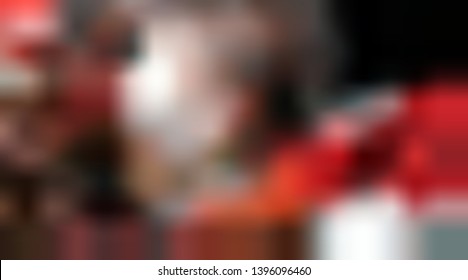 Strong boxer on the stage for boxing course poster in 3d illustration