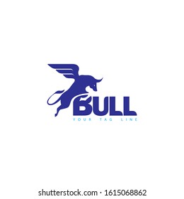 Strong Bull logo design template