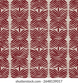 O forte contraste entre vermelho e branco acrescenta dinamismo e simplicidade à imagem