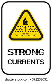 Strong currents.
Prohibiting sign, perform certain actions on the territory, in this place.