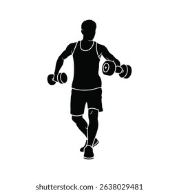 A strong and direct representation of the world of weightlifting and fitness, it is easily recognizable and very effective in communicating messages related to physical training and strength.