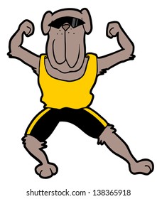 Strong dog