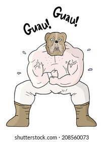 Strong dog