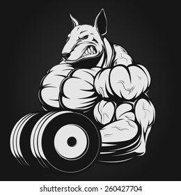 Strong dog