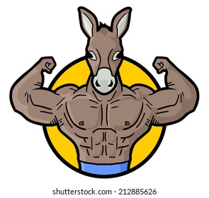 Strong donkey