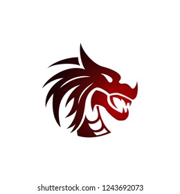 Strong Dragon for Art or Martial Art logo template with vector files.