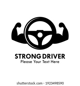 Strong Driver Logo Template Illustration