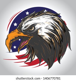 Strong Eagle Character of America icon