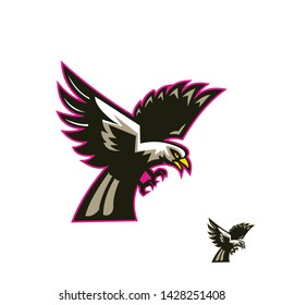 the strong eagle logo concept