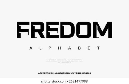 Strong futuristic display font for tech logos, gaming titles, posters, branding designs, and digital creative projects