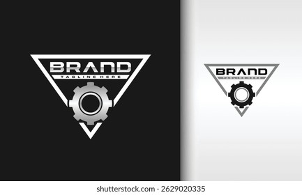 the strong gear triangle logo