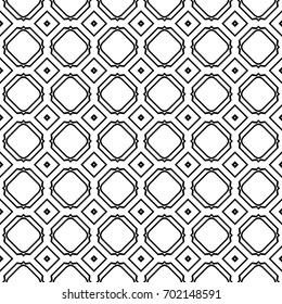 Strong geometric seamless pattern. vector illustration
