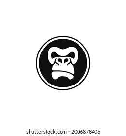 Strong Gorilla Vector Logo Design