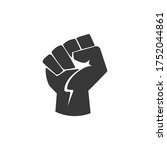 Strong hand icon. Black Lives Matter symbol modern, simple, vector, icon for website design, mobile app, ui. Vector Illustration