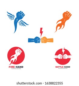 strong hand icon vector illustration design 