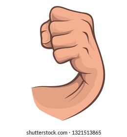 strong hand punch