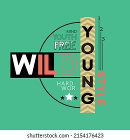 strong hard work Premium Vector illustration of a text graphic. suitable screen printing and DTF for the design boy outfit of t-shirts print, shirts, hoodiesand baba suit, kids cottons, etc.