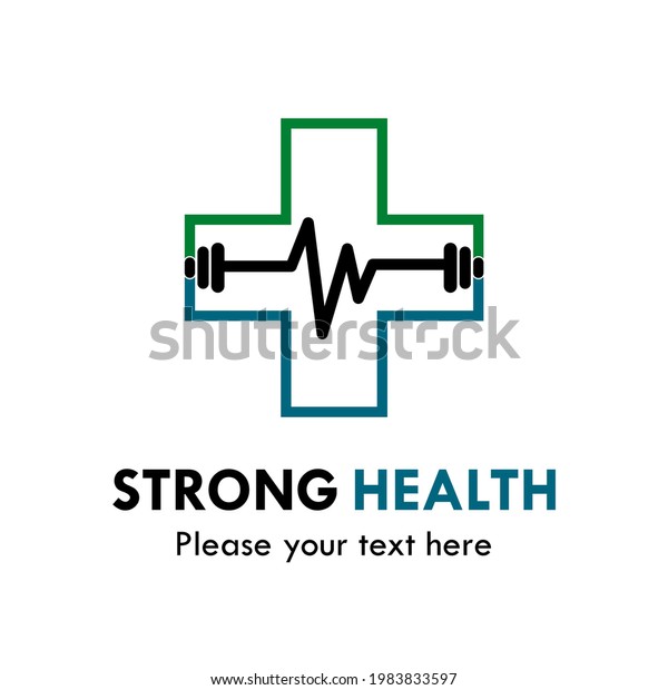 strong-health-logo-template-illustration-stock-vector-royalty-free