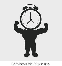 Strong and healthy time. Start a new day with bright and full of energy. Workout routine.