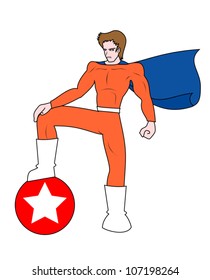 Strong hero