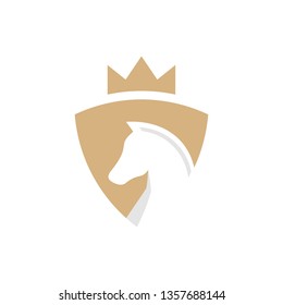 strong horse security logo design