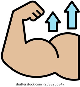 Strong Icon Element For Design
