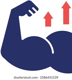 Strong Icon Element For Design