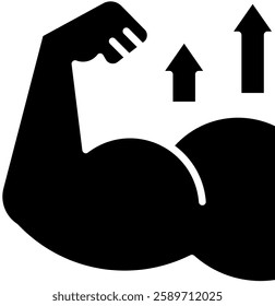 Strong Icon Element For Design