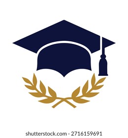Identidad de Educación institucional fuerte usando el emblema del escudo