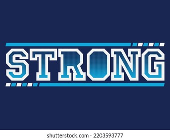 STRONG LOGO DESIGN FONT TYPOGRAPHY