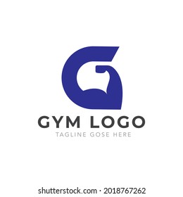 
Logotipo fuerte Letra G, diseño creativo, icono o logotipo de símbolo
