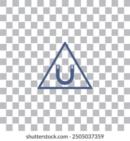 strong magnetic icon , industry icon