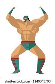 strong masked wrestler