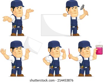 Strong Mechanic Mascot 8
