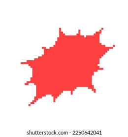 Strong message balloon.Vector illustration that is easy to edit.