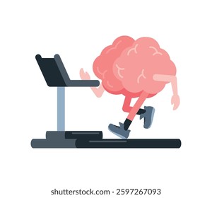 Strong Mind Brain Treadmill Exercise Fitness