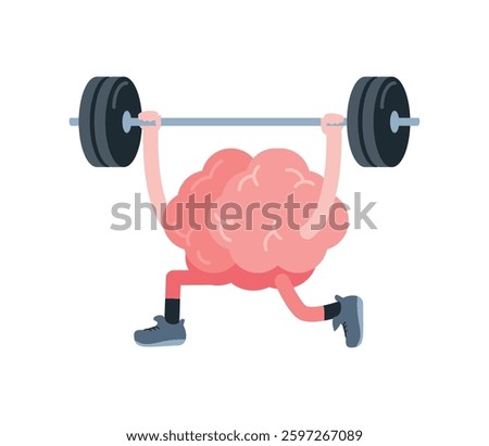 Strong Mind Brain Weightlifting Gym Training