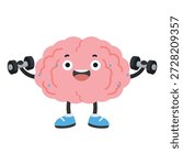 A strong mind character training strength focus discipline healthy habit wellness routine motivation fitness balance and positive mental performance concept