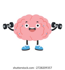 Uma mente forte força de treinamento de caráter foco disciplina hábito saudável bem-estar de rotina motivação fitness equilíbrio e desempenho mental positivo conceito