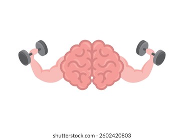 strong mind with a powerful brain