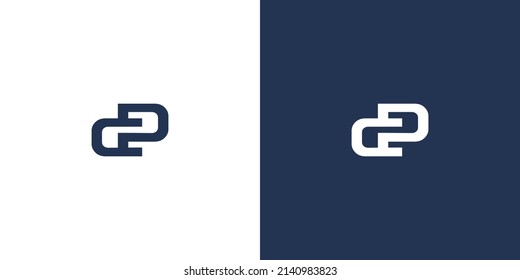 Strong Modern Cp Initials Logo Design Stock Vector (Royalty Free ...